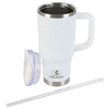 Pelican Porter White 30 oz. Recycled Double Wall Stainless Steel Travel Tumbler