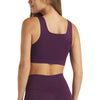 UNRL Women's Dark Plum Performa Longline Bra