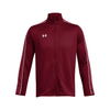 Under Armour Men's Cardinal/White UA Command Full Zip Warm Up