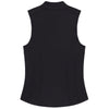 UNRL Women's Black Performa Sleeveless Polo