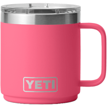 YETI Tropical Pink Rambler 10 oz Stackable Mug with Durasip Ceramic Lining
