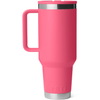 YETI Tropical Pink Rambler 40 oz Travel Straw Mug with Color-Matched Straw Lid