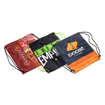 Pop Promos White Drawstring Bags