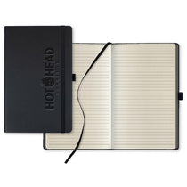 Castelli Black All Color Medio Lined Ivory Page Journal