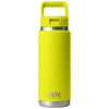 YETI Firefly Yellow Rambler 26 oz Water Bottle with Color Matching Straw Cap