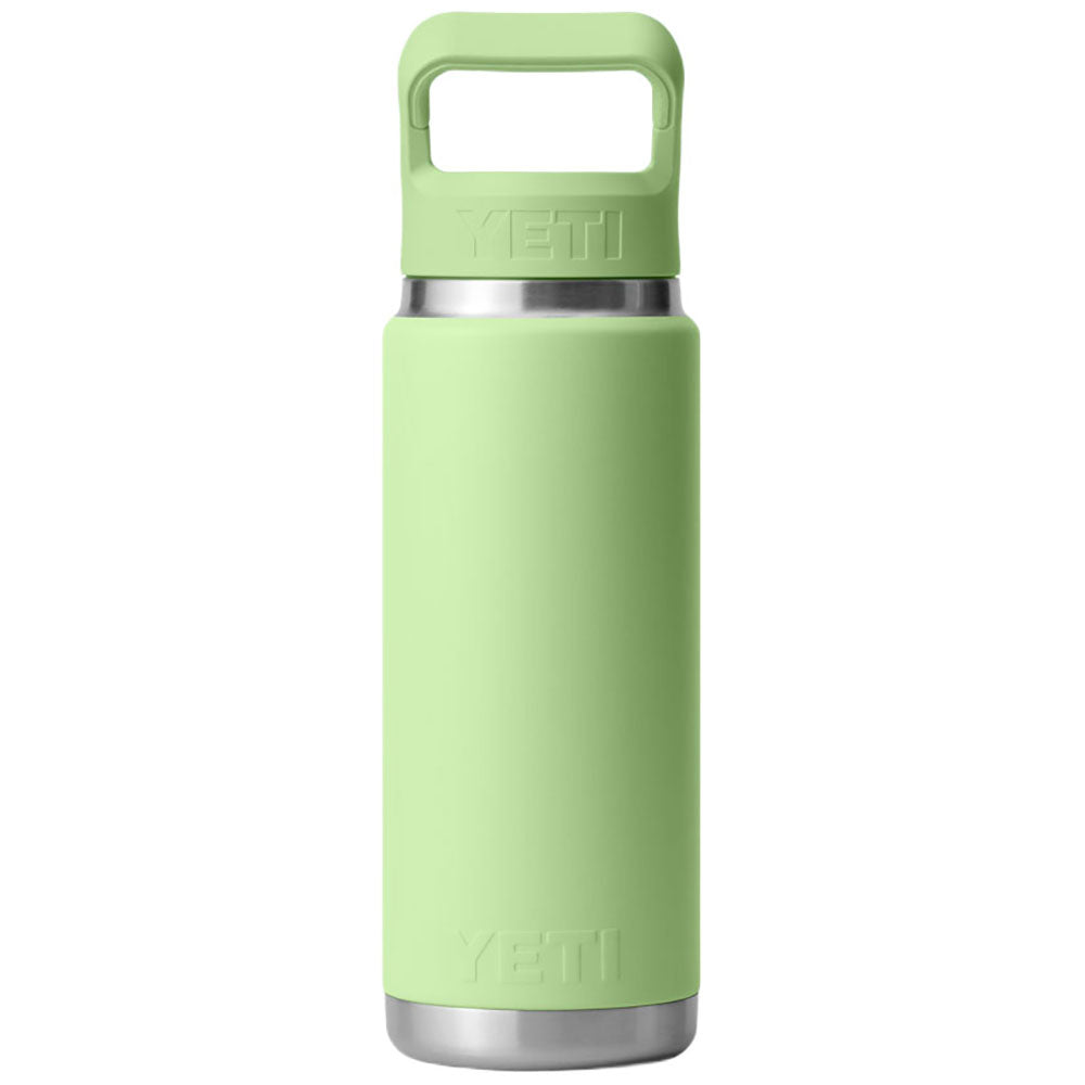 YETI Key Lime Rambler 26 oz Water Bottle with Color Matching Straw Cap