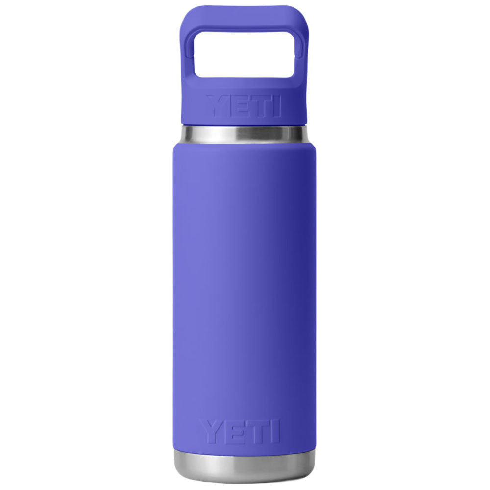 YETI Ultramarine Violet Rambler 26 oz Water Bottle with Color Matching Straw Cap