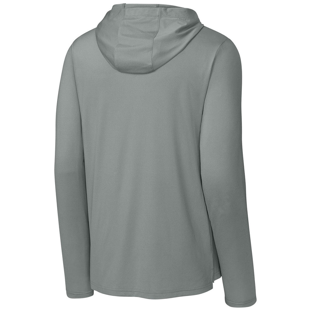 Richardson Men's Grey Clutch Long Sleeve Hoodie