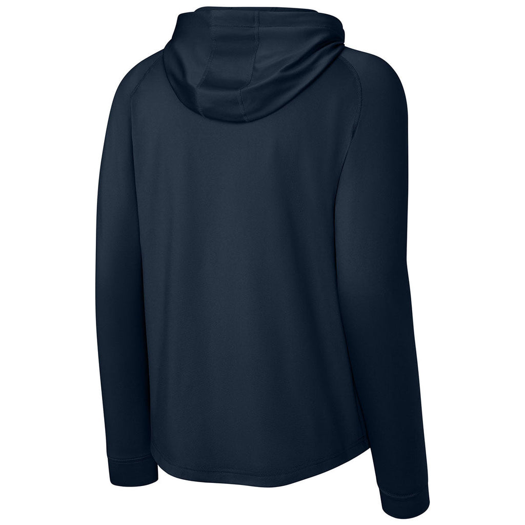 Richardson Men's Navy Charge Performance Fleece Long Sleeve Hoodie