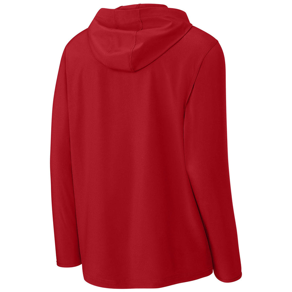 Richardson Men's Red Barrage Hooded Wind Jacket