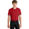 Richardson Men's Red Select 2-Button Baseball Jersey