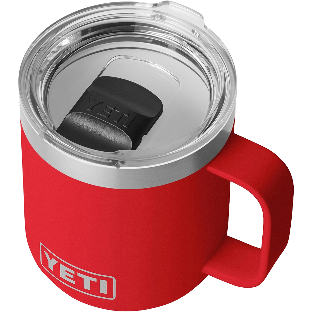 YETI Rescue Red Rambler 10 oz Stackable Mug with Durasip Ceramic Lining