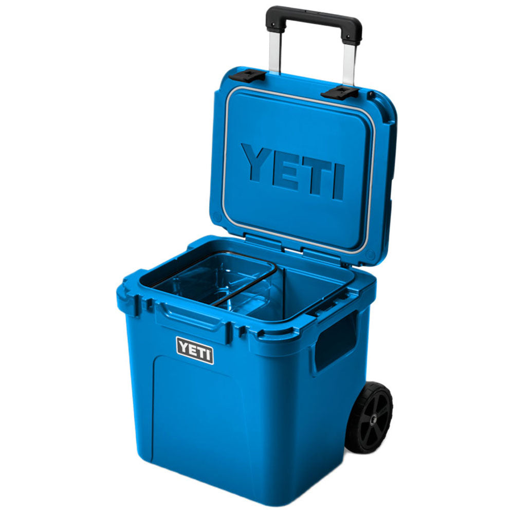 YETI Big Wave Blue Roadie 48 Wheeled Cooler