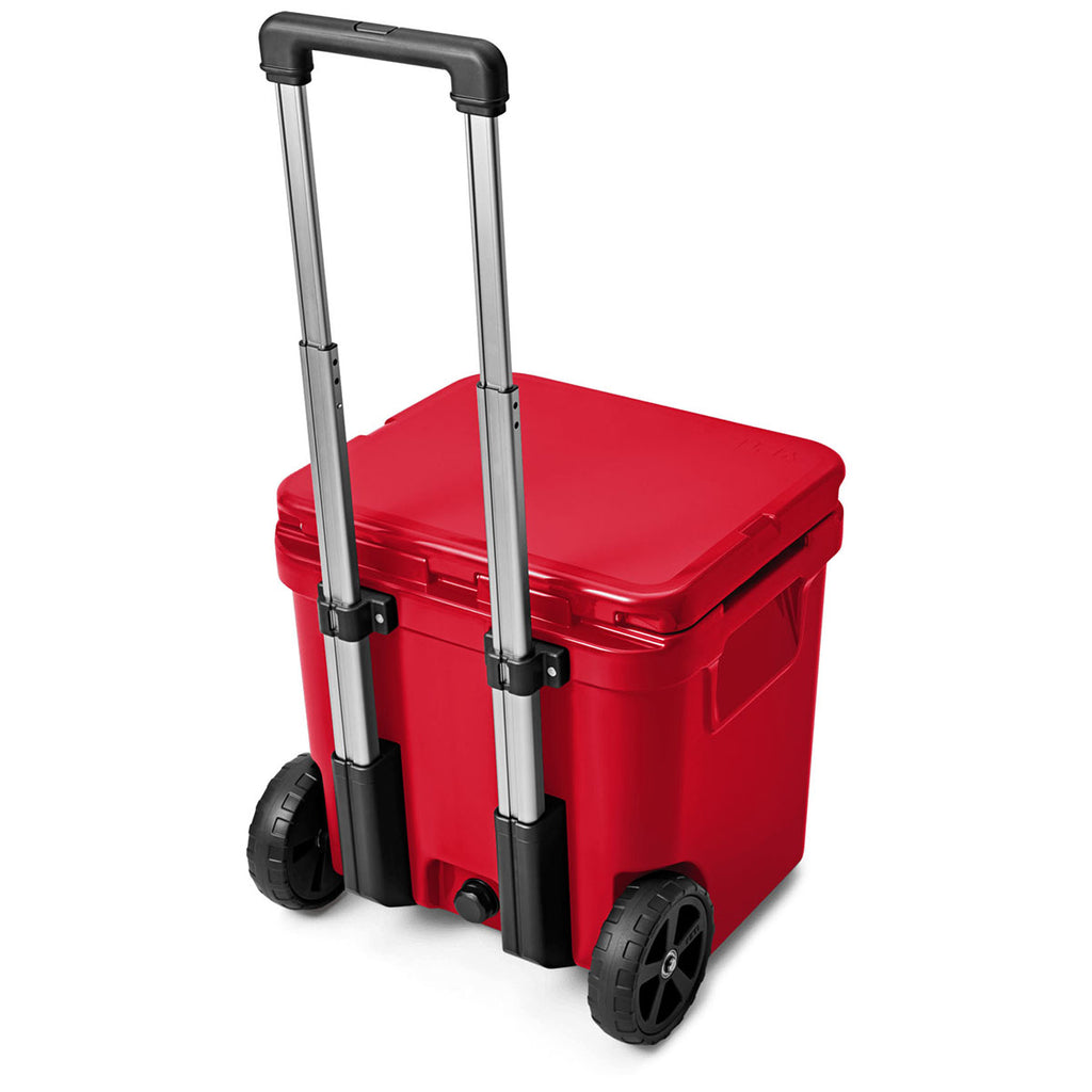 YETI Rescue Red Roadie 48 Wheeled Cooler