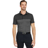 Spyder Men's Black/Black Frost Spyre Flex Colorblock Polo