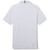 UNRL Men's White-Black Scramble Polo