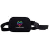 SnugZ Black Venturer Recycled PU Belt Bag