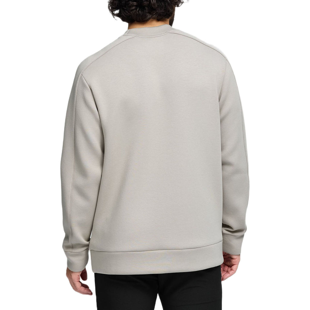 UNRL Men's Pebble Sueded Crewneck