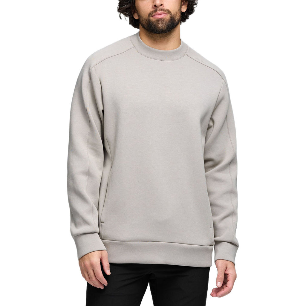UNRL Men's Pebble Sueded Crewneck