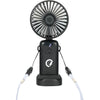 Bullet Black Rechargeable Personal LED Fan