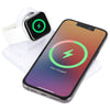 Bullet White Mate Wireless Charging Pad and iWatch Holder