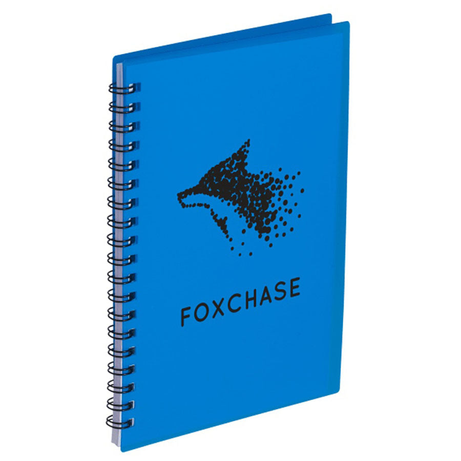 Bullet Translucent Blue 5'' x 7'' FSC Mix Duchess Spiral Notebook