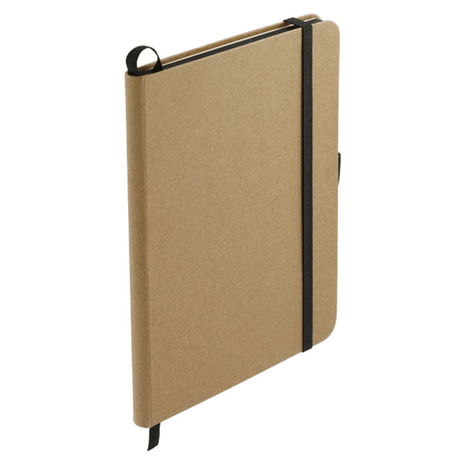 Bullet Black 5'' x 7'' FSC Mix Bound Notebook