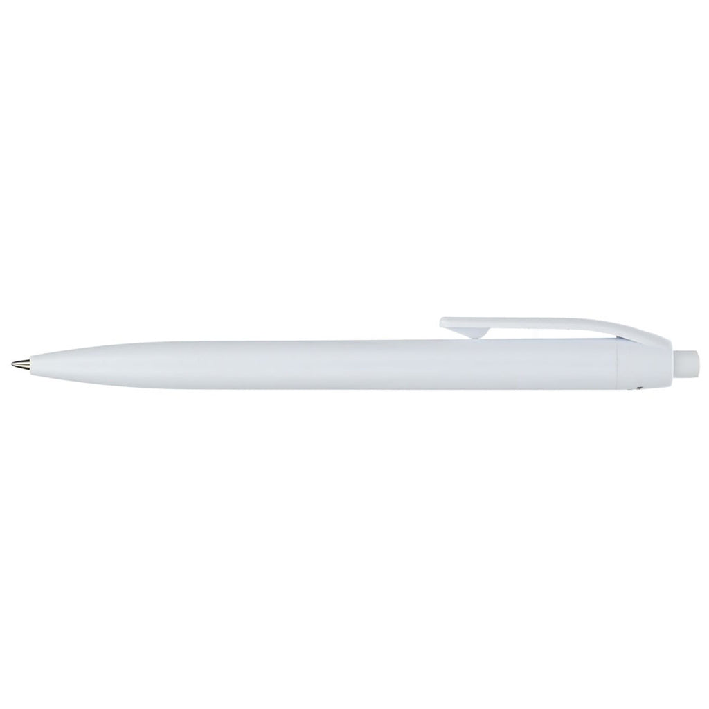 Bullet White Recycled ABS Plastic Gel Pen