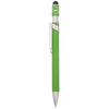Bullet Green Simple Fidget Recycled Stylus Gel Pen