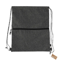 Bullet Graphite Vila Recycled Drawstring Bag