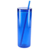 Bullet Blue Chroma Recycled Acrylic Skinny Tumbler 16oz