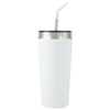 Bullet White Faye 20oz Vacuum Tumbler w/ SS Straw