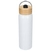 Bullet White Billy 26oz Eco-Friendly Aluminum Bottle With FSC Bamboo Lid