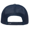 Sportsman Ice Blue Heather/Navy Modern Six-Panel Trucker Fit Cap