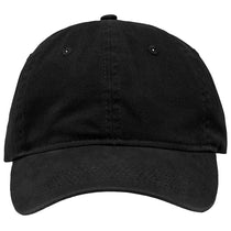 Sportsman Chino Black Dad Hat Fit