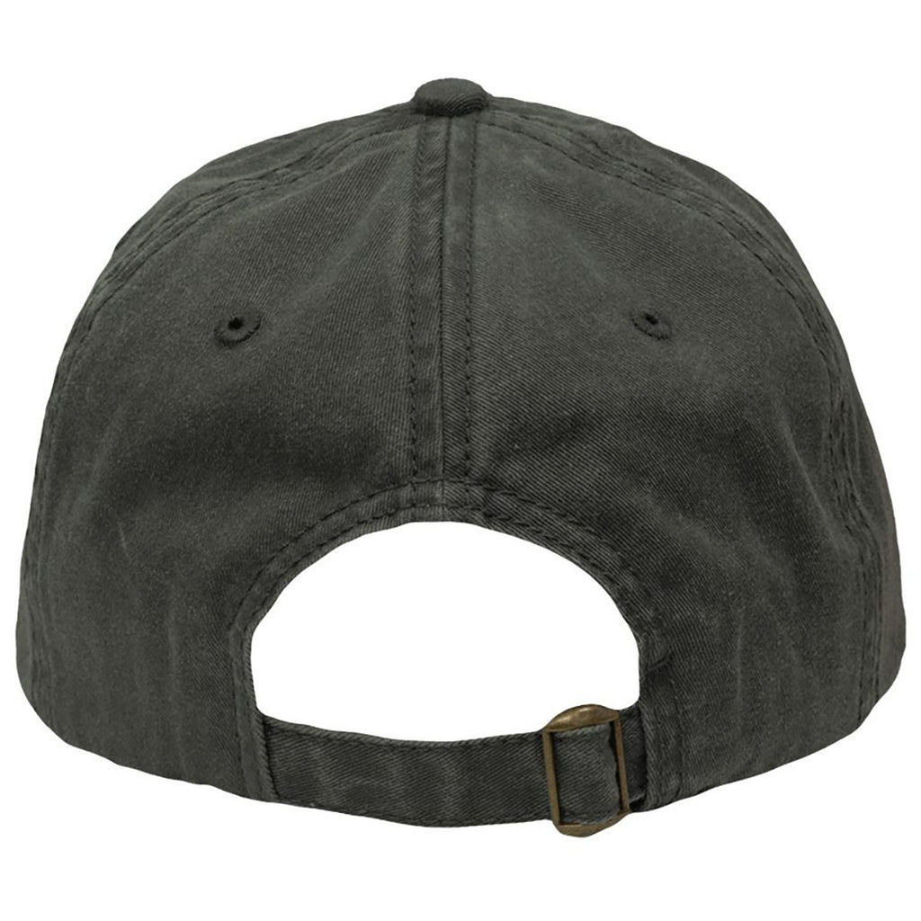 Sportsman Pigment Olive Green Dad Hat Fit