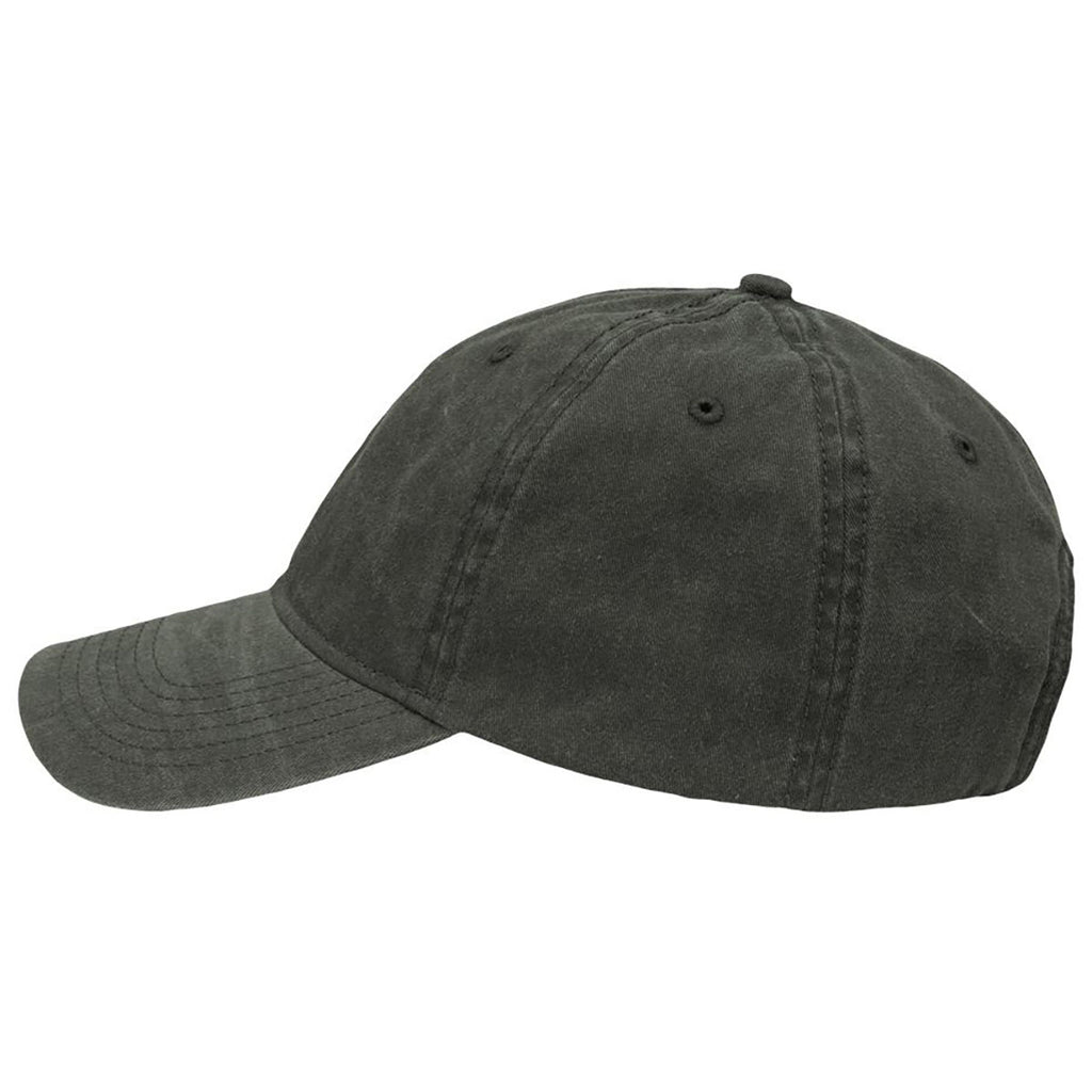 Sportsman Pigment Olive Green Dad Hat Fit