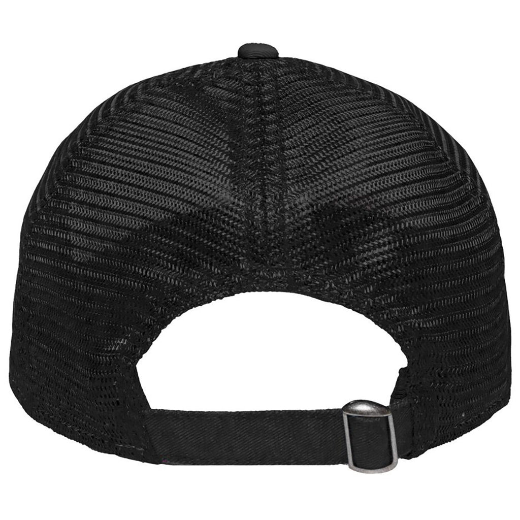 Sportsman Charcoal/Black Mesh Dad Hat Fit