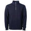 Independent Trading Co. Men's Classic Navy Midweight Quarter-Zip Pullover