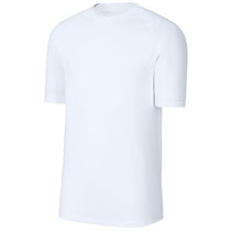 Sport-Tek Men's White PosiCharge Compression 1/2-Sleeve Tee