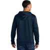 Sport-Tek Men's Navy/ White Sport-Wick Fleece United Pullover Hoodie