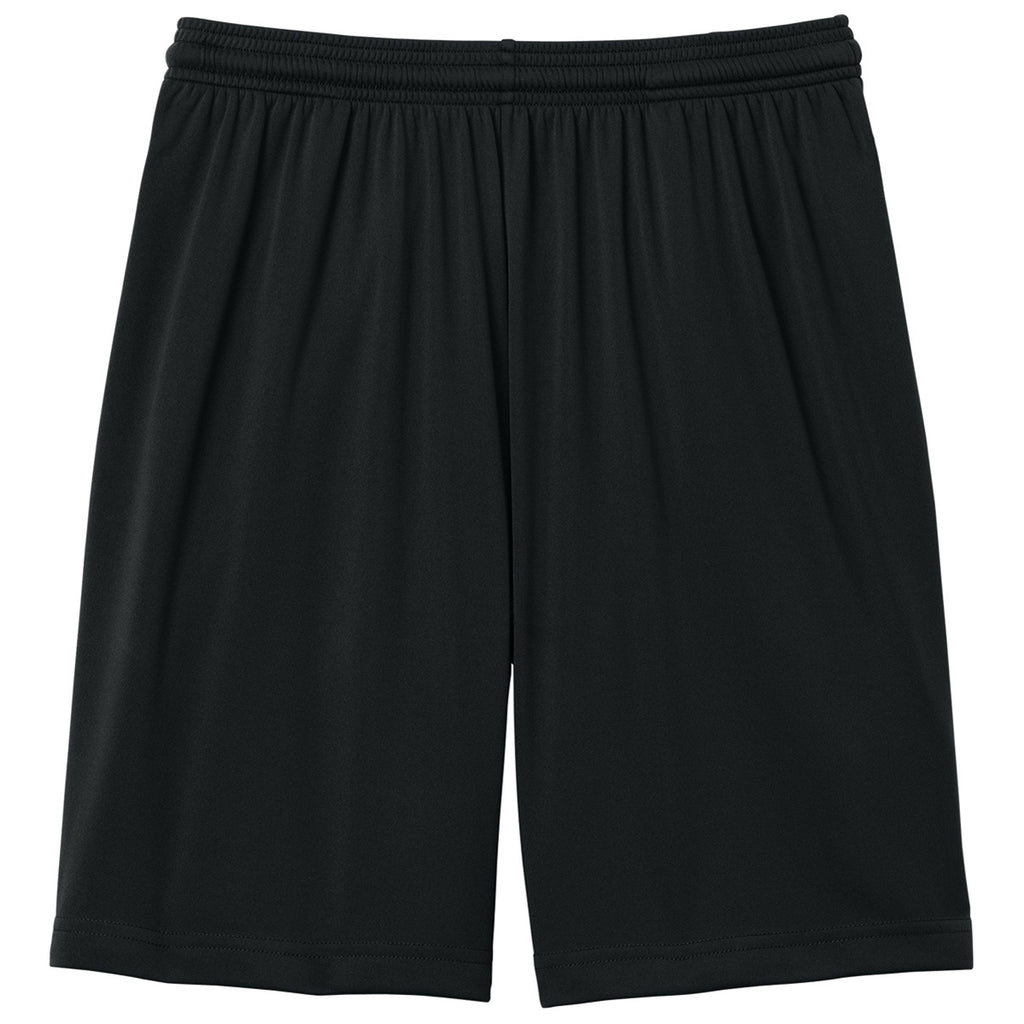 Sport-Tek Men's Black PosiCharge Competitor 7" Pocketed Short