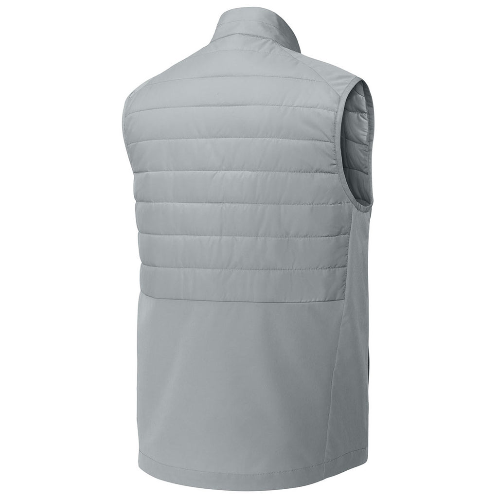 Sport-Tek Men's Silver Teknical Hybrid Vest