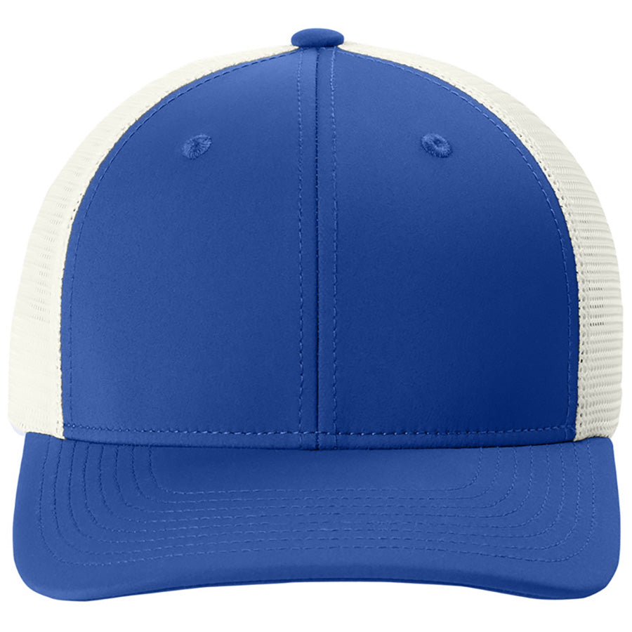 Sport-Tek True Royal/ White Club Trucker Cap