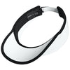 Sport-Tek White/Black Repeat Visor