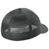 Sport-Tek Iron Grey/Iron Grey Stretch-Tek Mesh Back Cap