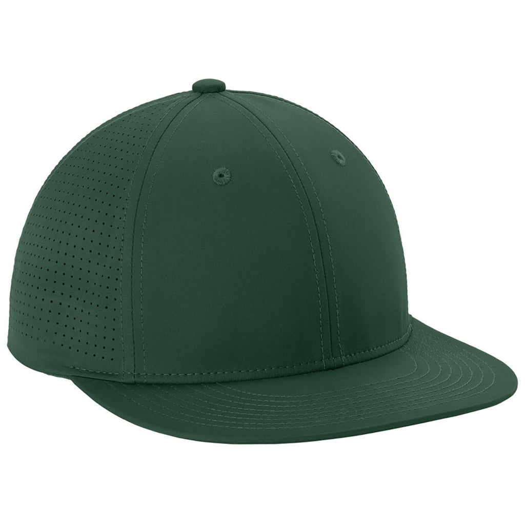 Sport-Tek Forest Green Pro-Cut Stretch-Tek Cap