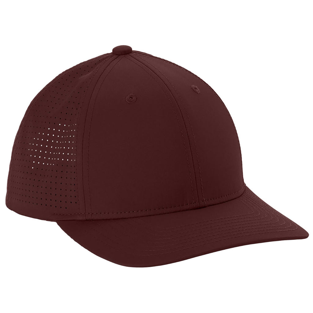 Sport-Tek Maroon Pro-Cut Adjustable Cap