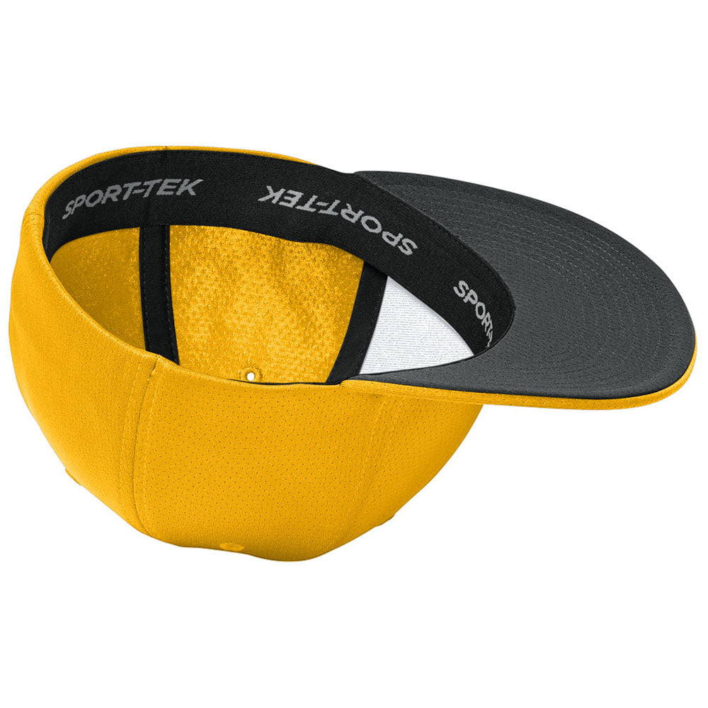 Sport-Tek Gold Impact Mesh Stretch-Tek Cap