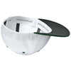 Sport-Tek White/Forest Green/White Impact Mesh Stretch-Tek Cap